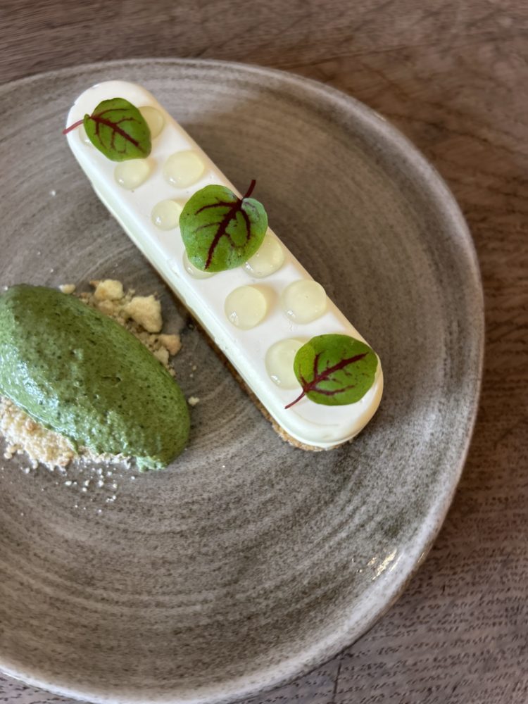 White chocolate cheesecake